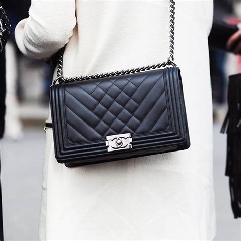 chanel boy patent price|Chanel bag history.